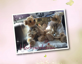 Teddy -Hochzeitsbären Nr.2